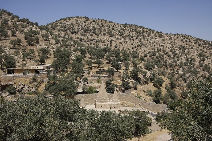 View of Lalish village in North Iraq Photograph by Konstantin_Novakovic