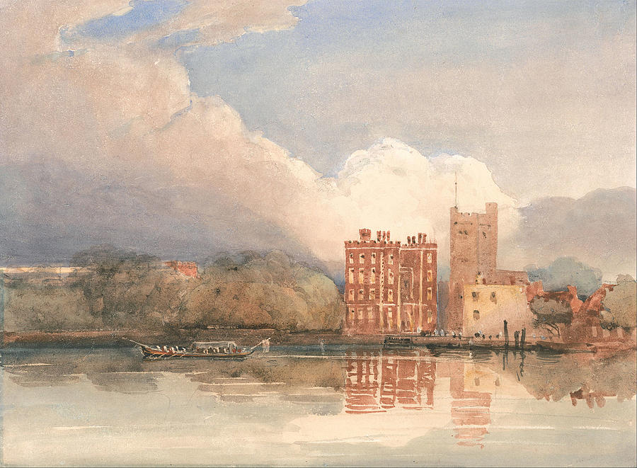 View of Lambeth Palace on Thames  Photograph by Paul Fearn