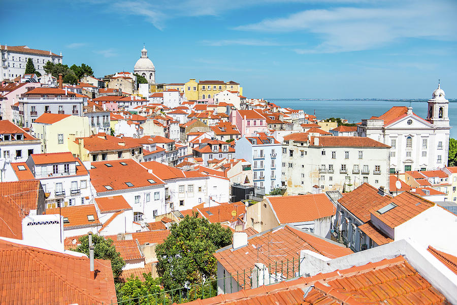 View of Lisbon Photograph by Marla Brown