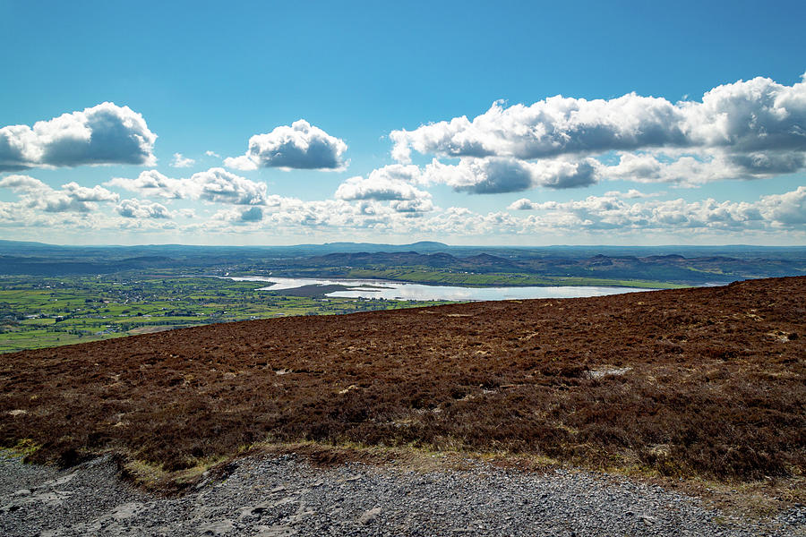 View of Lough Gill from Knocknarea Ireland Photograph by Lisa Blake