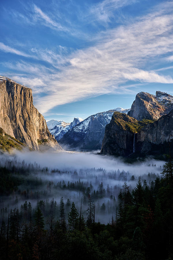 View of Mist II Photograph by Jon Glaser