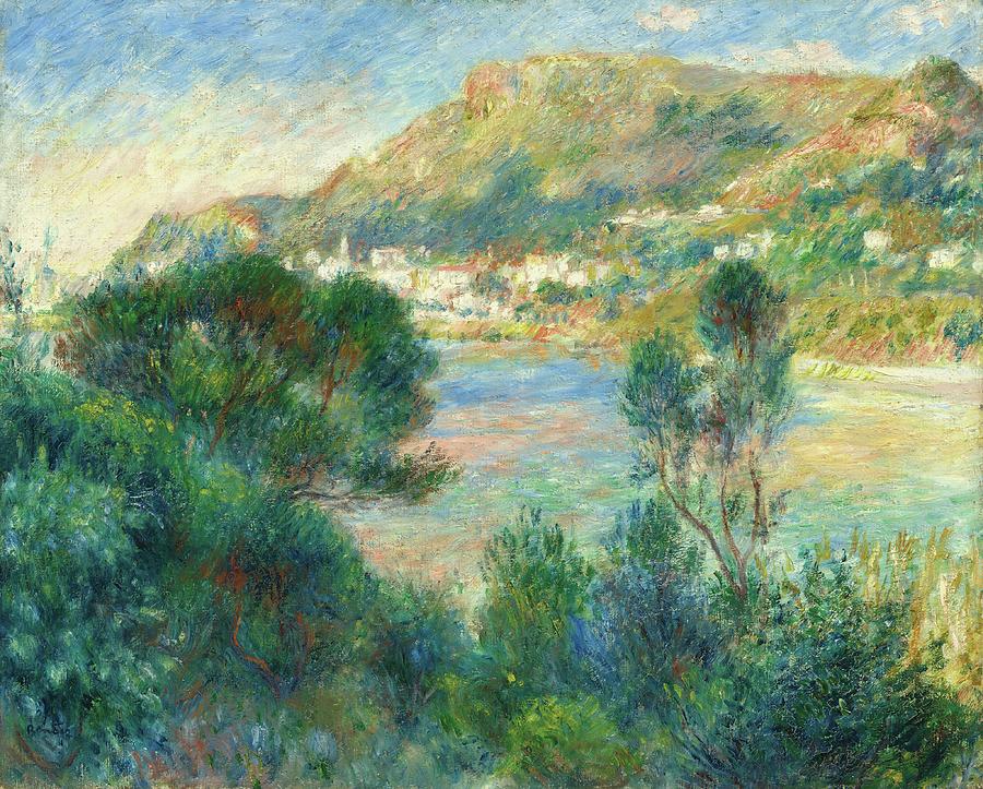 View of Monte Carlo from Cap Martin, c. 1884 Painting by Top Wallpapers