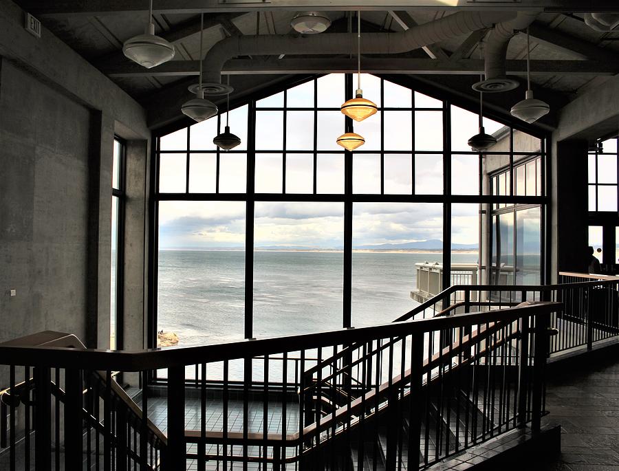 Windows Photograph - View of Monterey Bay, CA by Martha Sherman