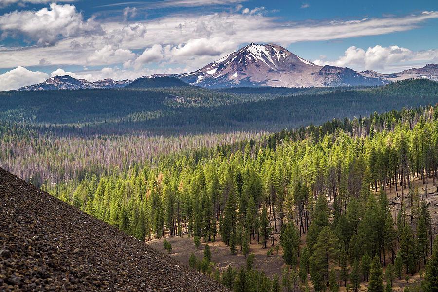 View of Mount Lassen  Photograph by Pierre Leclerc Photography