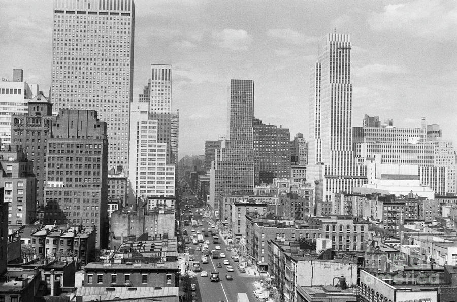 View Of New York City, 1959 Photograph by Angelo Rizzuto