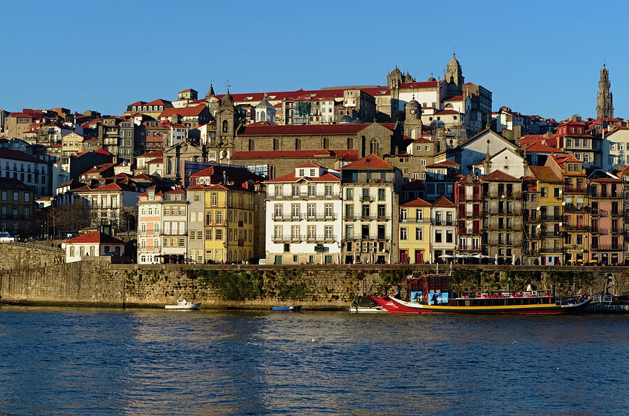 View of Porto and Douro river Photograph by Angelo DeVal