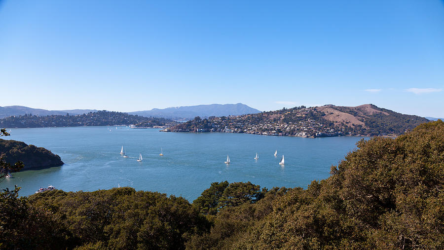 View of Richardson bay from Angel Island Photograph by Amit Basu Photography