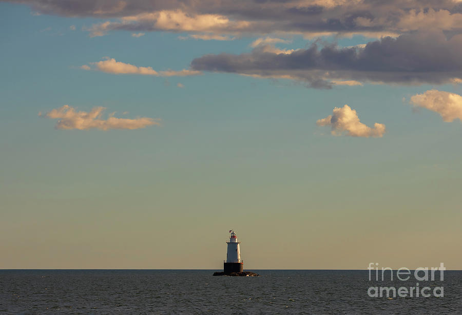Summer Photograph - View of Sakonnet Lighthouse by Diane Diederich