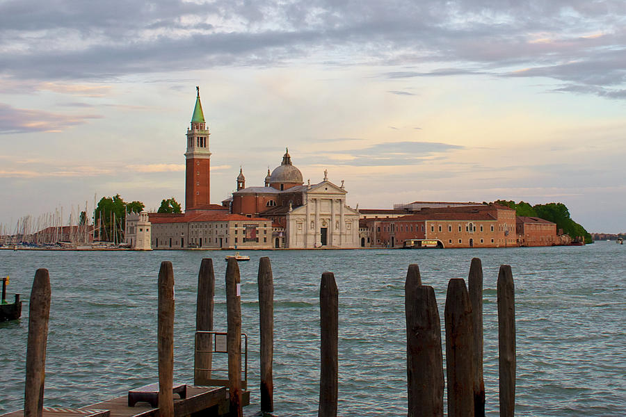 View of San Giorgio Maggiore Bell Tower Photograph by Matthew DeGrushe