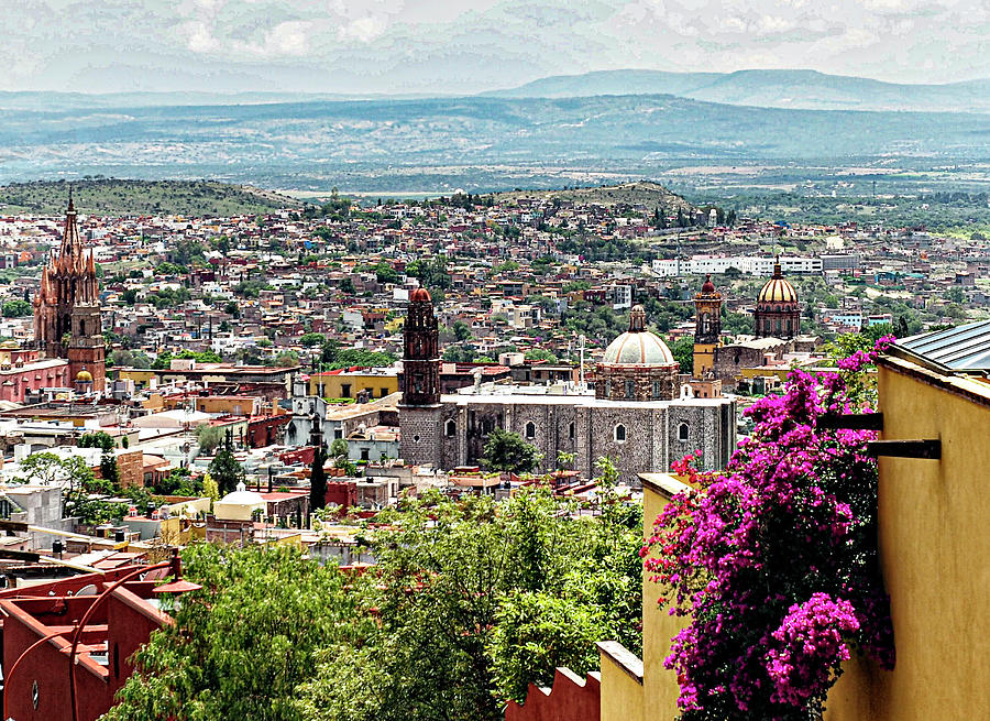View of San Miguel de Allende Photograph by Rebecca Dru