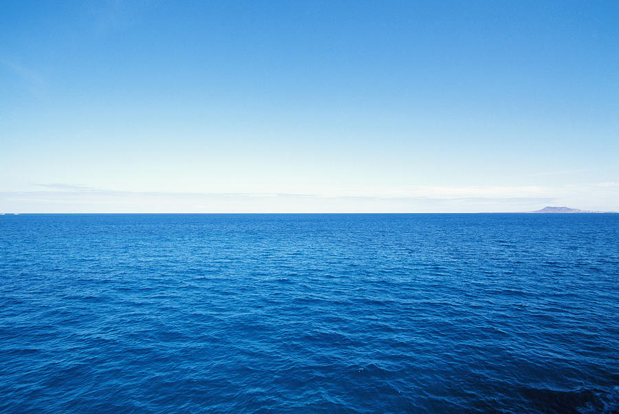 View of sea Photograph by David De Lossy