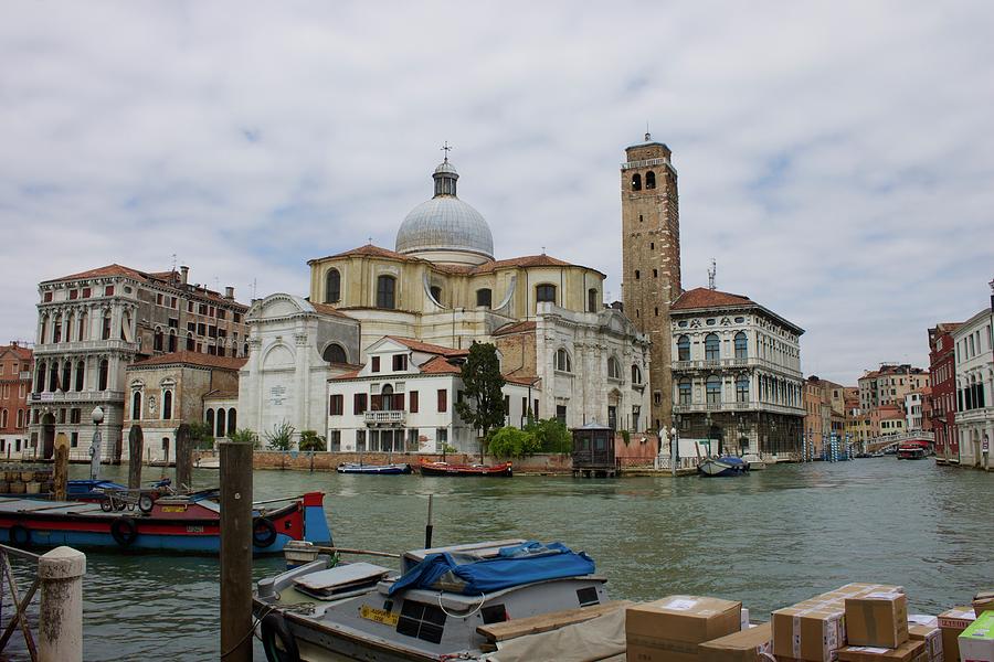 View of St. Lucia Chapel in Venice. Photograph by Yvonne M Smith