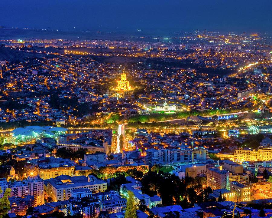 View of Tbilisi  Photograph by Fabrizio Troiani
