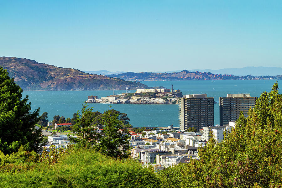 View Of The Bay From A Hill Photograph