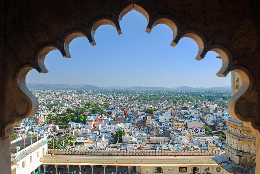 View of the City - Udaipur Photograph by Arun Raj G ( arunrajg@yahoo.com )