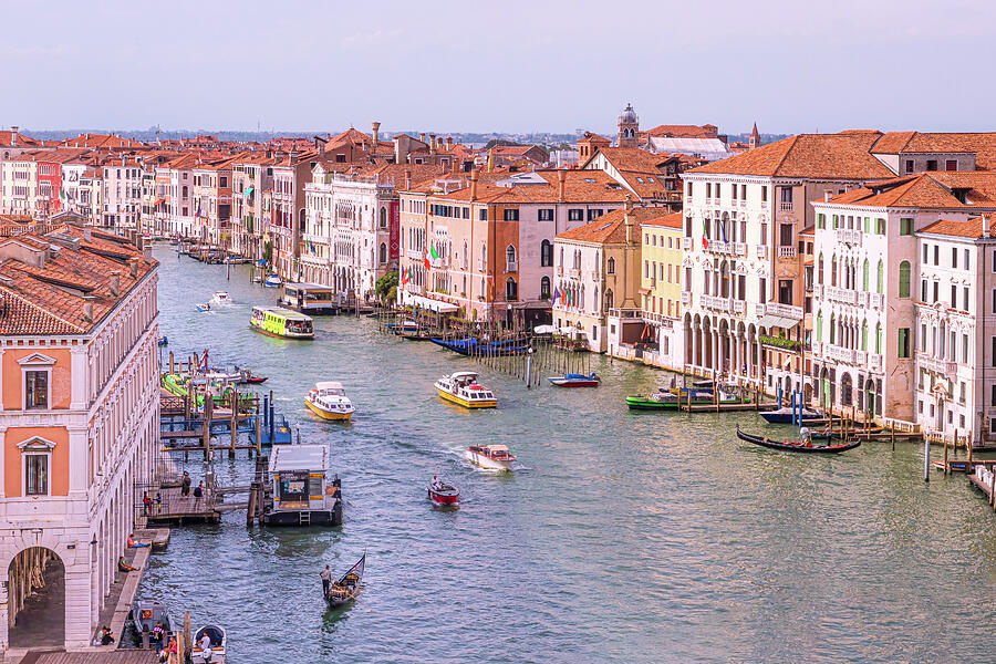 View Of The Grand Canal Photograph by Elvira Peretsman
