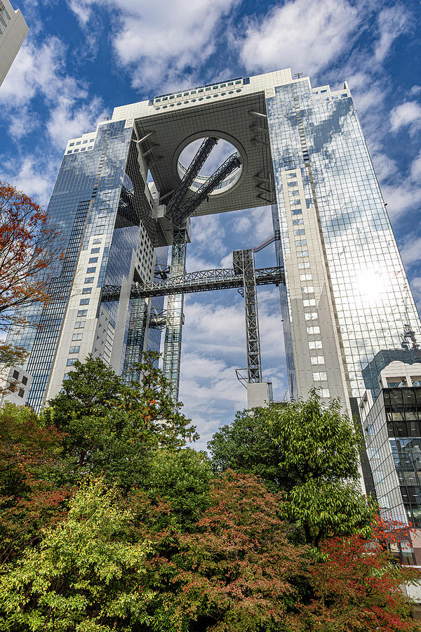 View Of The Modern Umeda Sky Building  Photograph by Gualtiero Boffi