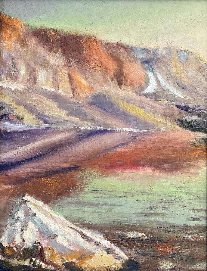 View of the Peak Painting by Joseph Eisenhart