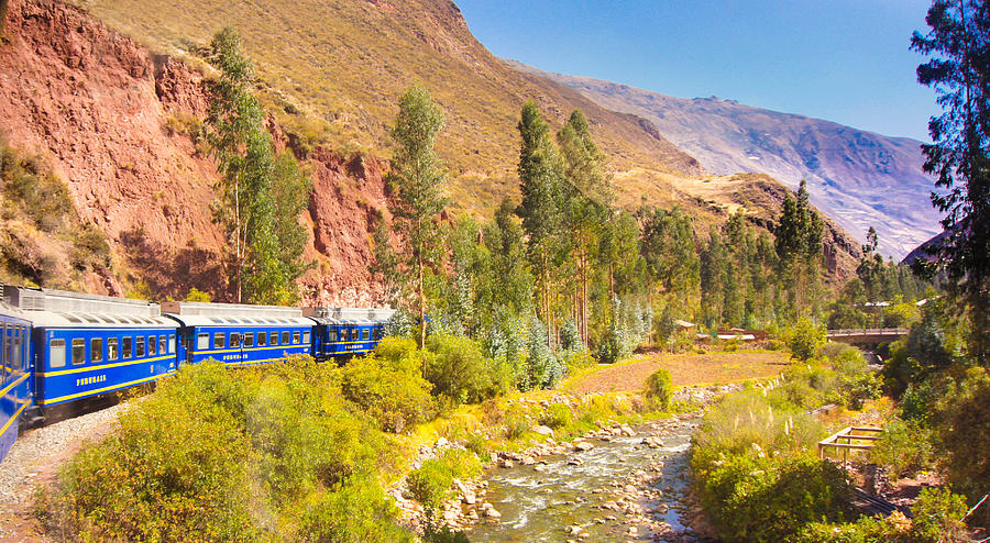 View Of The PeruRail Train Photograph by La Moon Art | Pixels