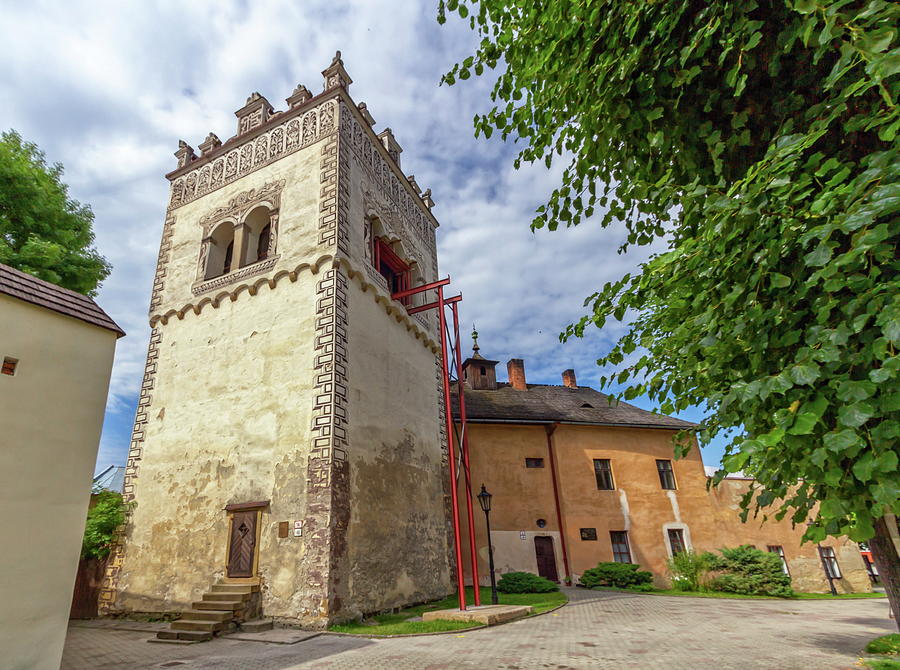 View on Renaissance Bell Tower in Kezmarok, Slovakia Photograph by Elenarts - Elena Duvernay photo