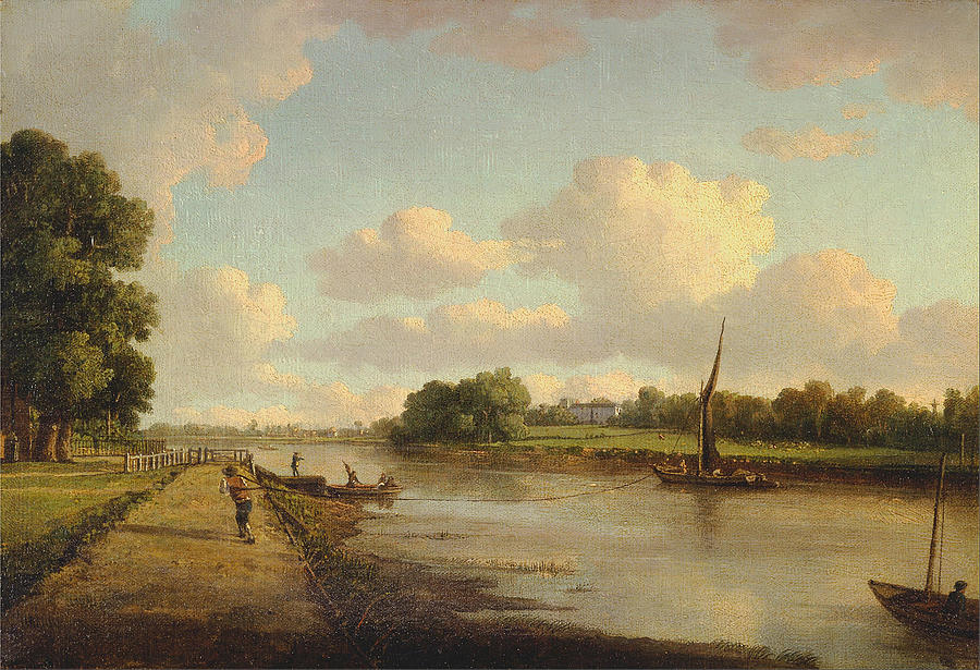 View on the River Thames at Richmond  Photograph by Paul Fearn