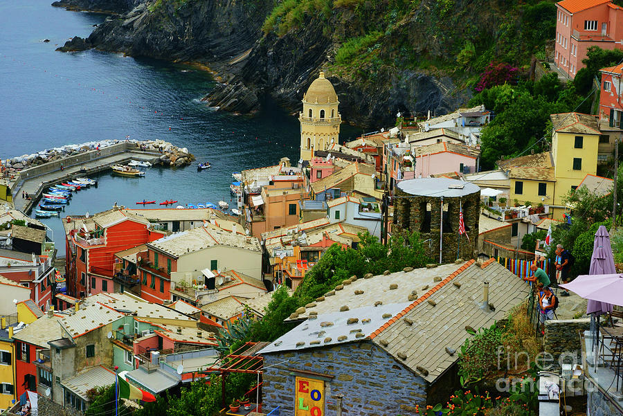 View On Vernazza. Photograph