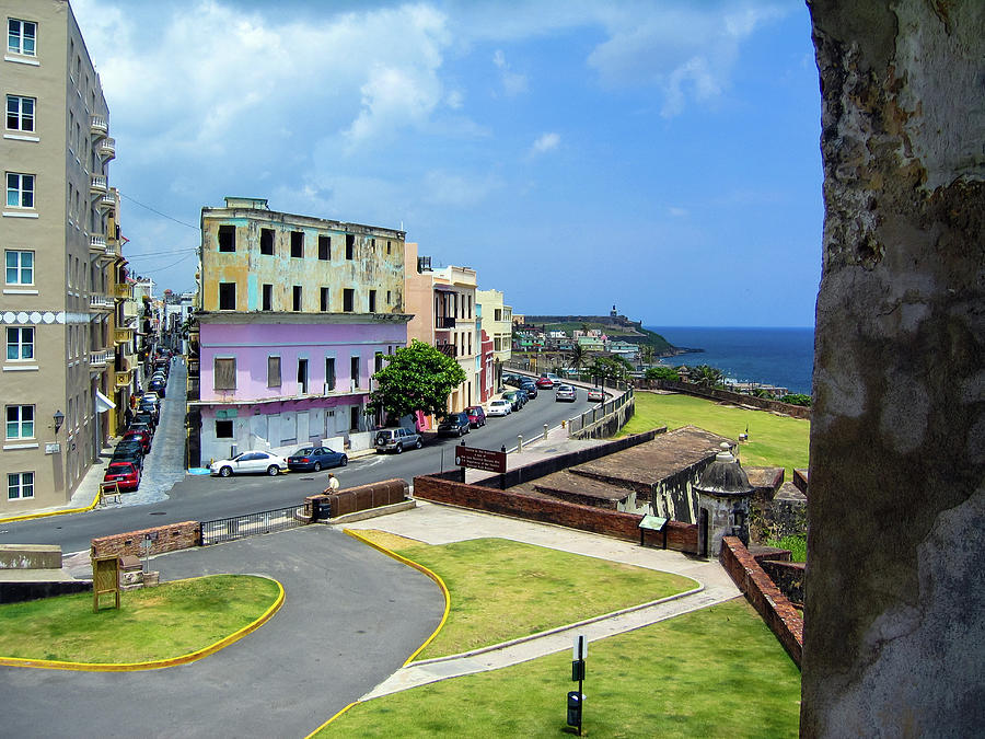 View of San Juan from El Morro Photograph by Aashish Vaidya