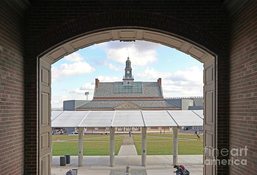View Out of McMicken Hall University of Cincinnati 9288 Photograph by Jack Schultz