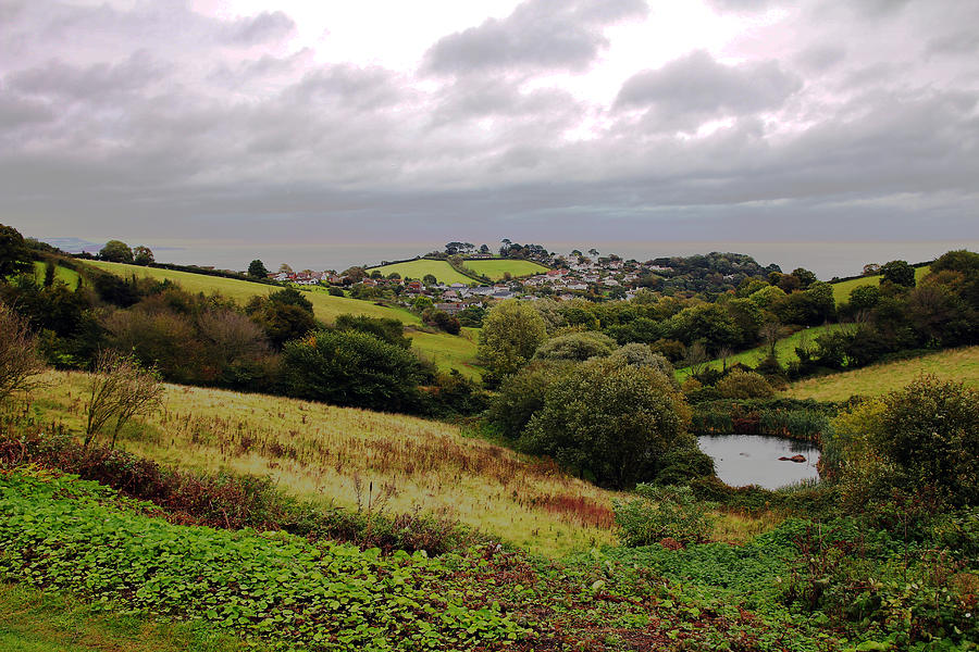 View Over Holcombe Village at Teignmouth Photograph by Jeremy Hayden