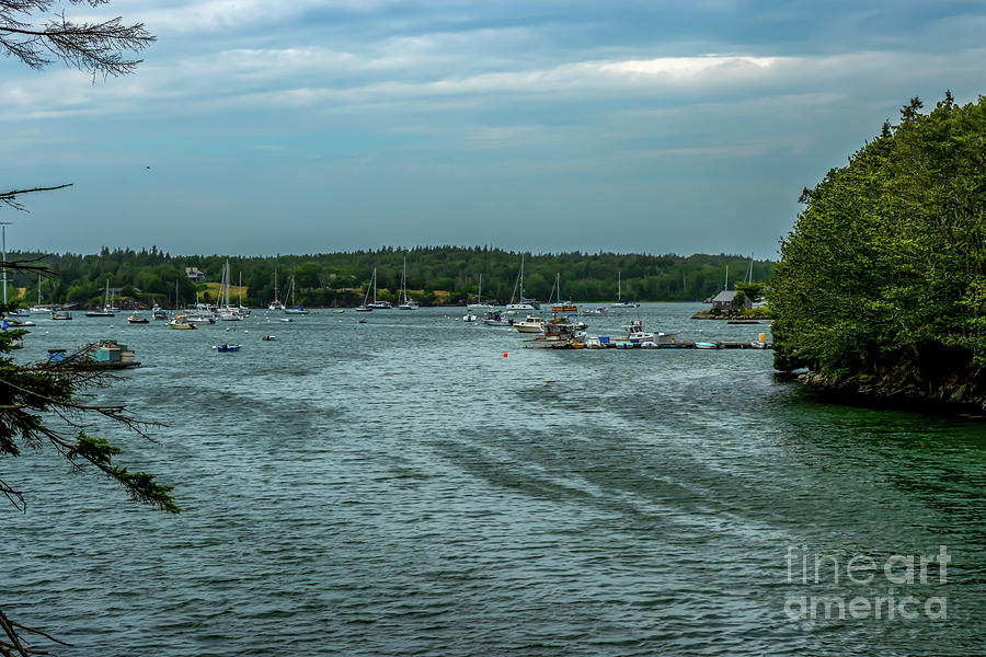 View To Pulpit Harbor Maine Photograph