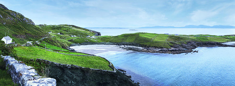 View to Sligo from Fintra Beach- Ireland Photograph by Lexa Harpell