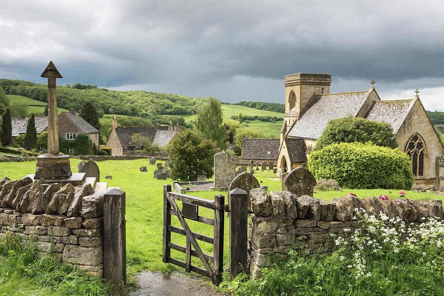 View To The Hills, Snowshill, Cotswolds, England, UK Photograph by Sarah Howard