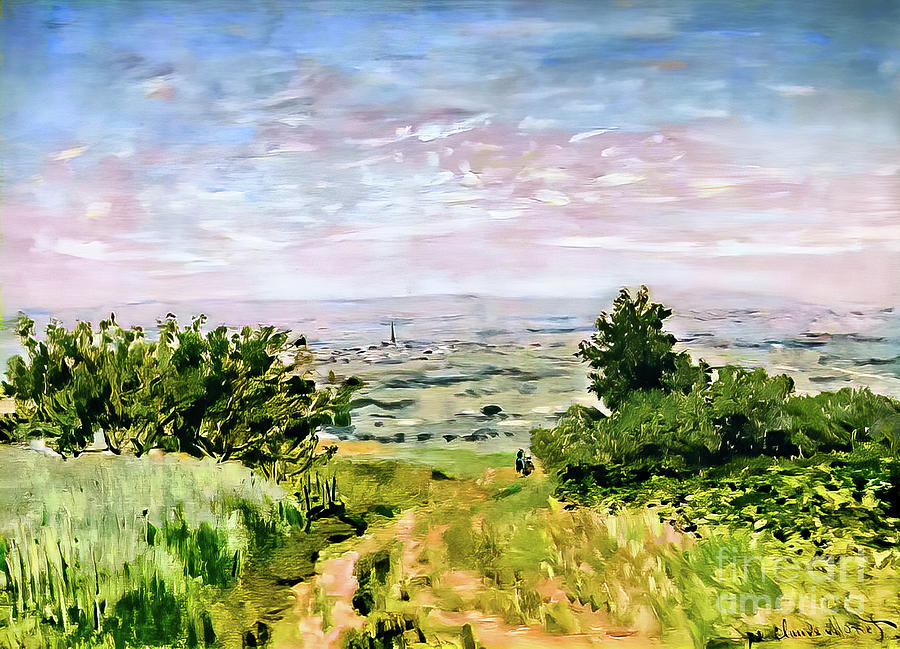 View to the Plain of Argenteuil by Claude Monet 1872 Painting by Claude Monet