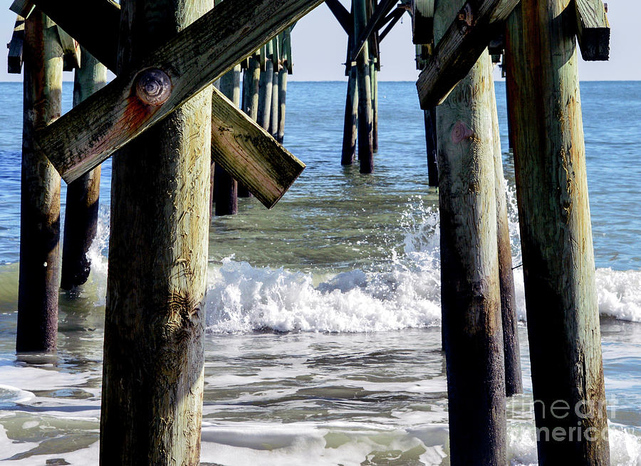 View Under The Pier Photograph