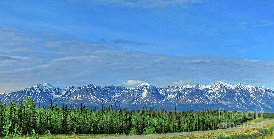 Mountain Photograph - Viewing Kluane Range by Robert Bales