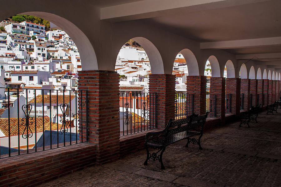 Viewpoint Arches in Mijas Pueblo Photograph by Jenny Rainbow
