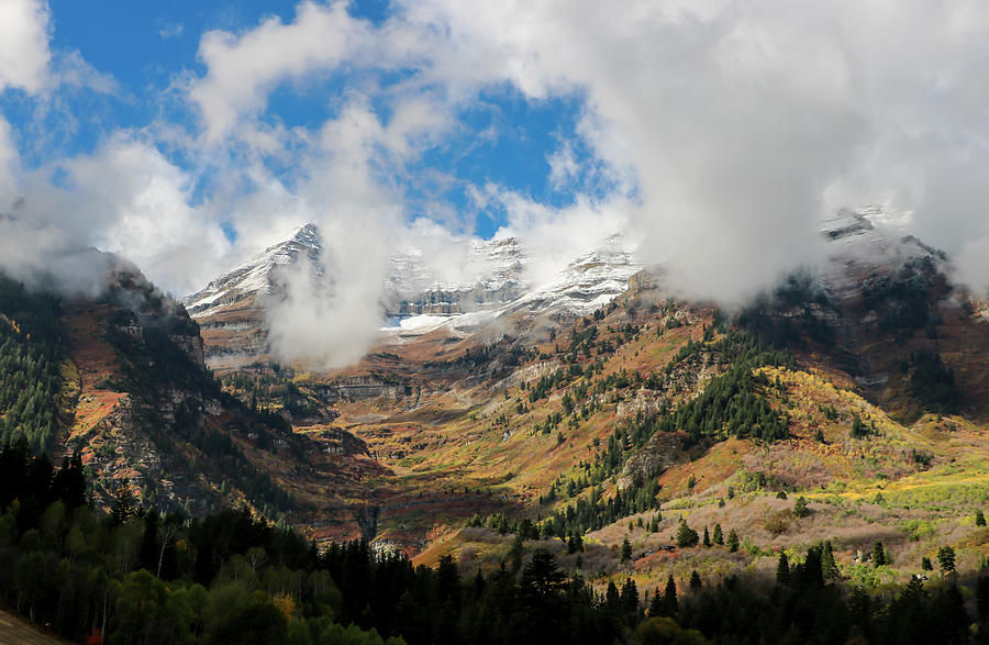 Views of Mount Timpanogos Photograph by Dawn Richards