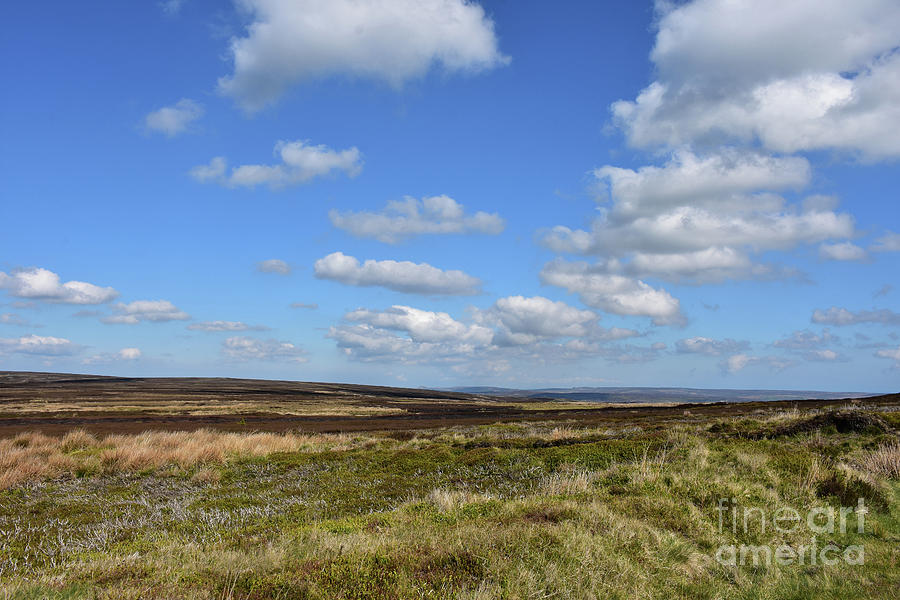 Views of the Moors Extending to the Horizon in England Photograph by ...