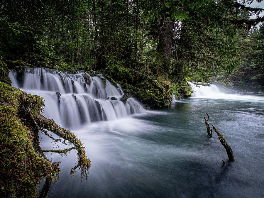 Views of Vetter Falls Photograph by Kathy Harms - Fine Art America