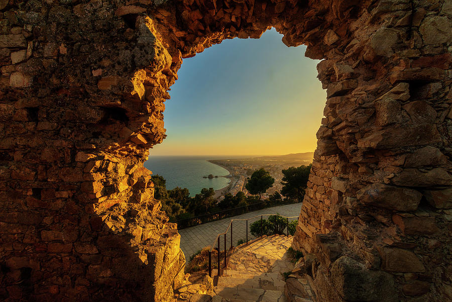 Blanes Photograph - Views To Blanes From The Castle by Vicen Photography Blanes Photograph - Views To Blanes From The Castle by Vicen Photography