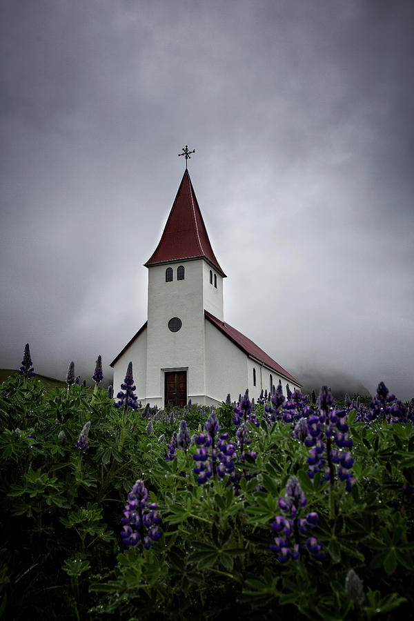 Vik Church in Iceland Photograph by Ian Good