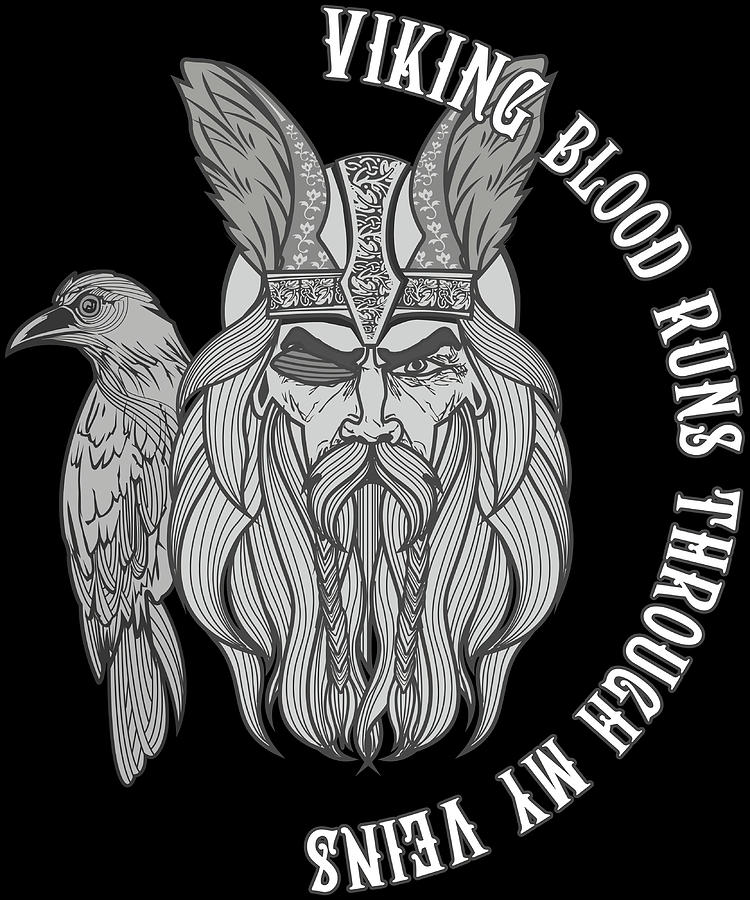 Viking Blood Bird 70s aesthetic Painting by Dan Stephanie | Fine Art ...