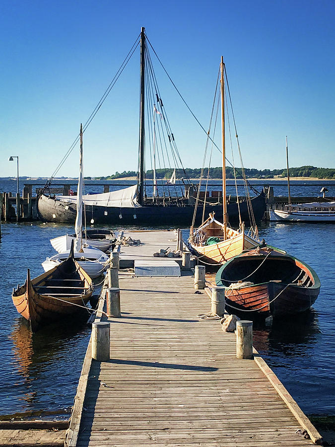 Viking Dock Photograph by Steven Nelson