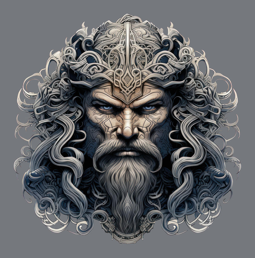 Viking Harald Bluetooth Gormsson Digital Art by Oscar Machuca - Fine ...