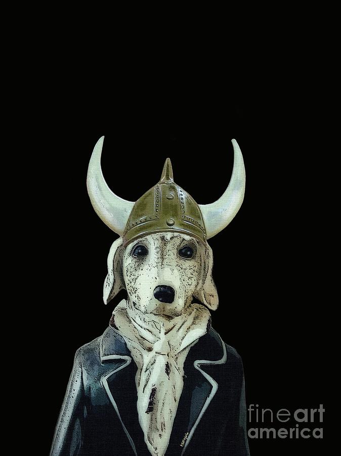 Icelandic Viking Hat Digital Art by Diana Rajala