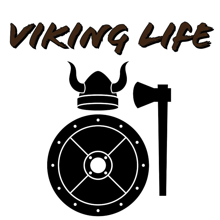 Viking life 80s girl Painting by Will Young | Fine Art America