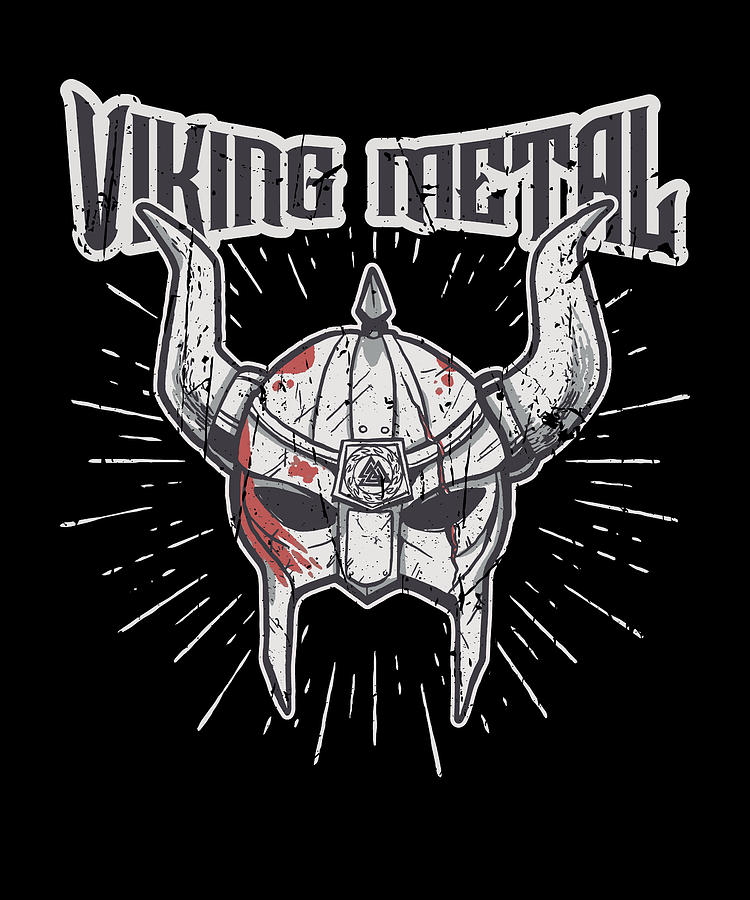 Viking metal - Viking Digital Art by Anthony Isha - Pixels