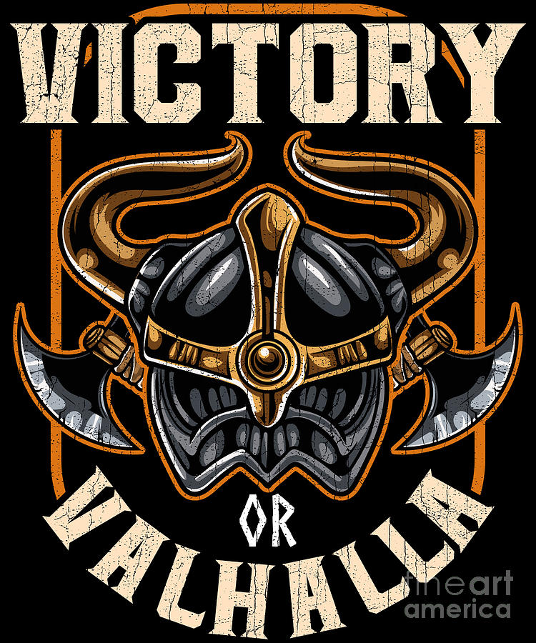 Victory Valhalla Art Print for Sale by danshollerds