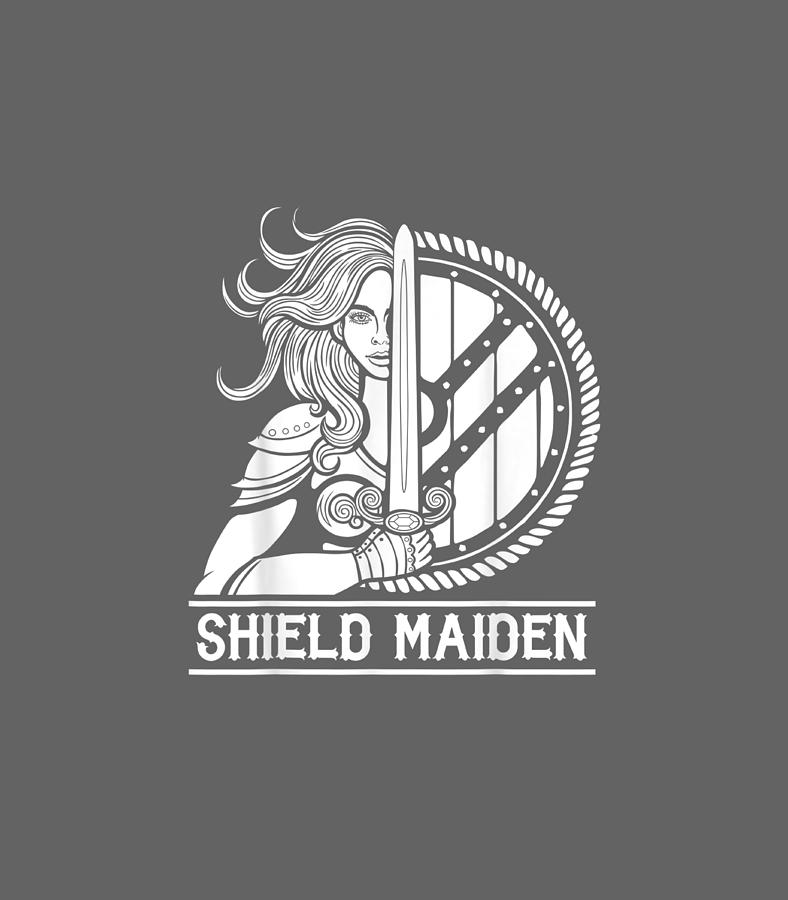 Viking Shield Maiden Graphic · Creative Fabrica