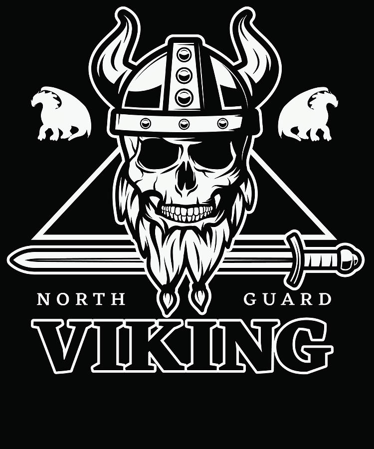 Viking Sons Of Odin Valhalla Graphic Vikings Art Painting by Julie ...